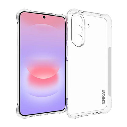 ENKAY Hat-Prince Transparent TPU Shockproof Phone Case, For Galaxy S26 FE 5G, For Galaxy S26+ 5G, For Galaxy S26 Ultra 5G, For Galaxy S26 5G, For Galaxy A57 5G, For Galaxy A37 5G, For Galaxy A27 5G, For Galaxy S25 FE 5G, For Galaxy M36 5G              ...