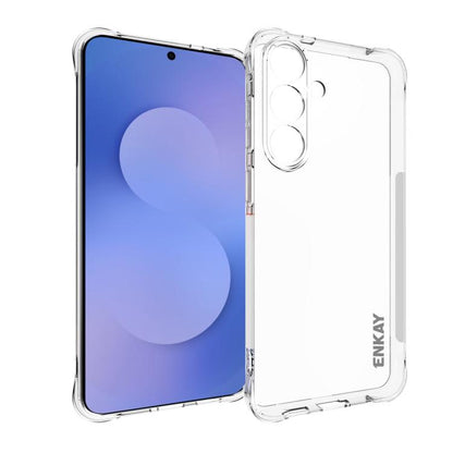 ENKAY Hat-Prince Transparent TPU Shockproof Phone Case, For Galaxy S26 FE 5G, For Galaxy S26+ 5G, For Galaxy S26 Ultra 5G, For Galaxy S26 5G, For Galaxy A57 5G, For Galaxy A37 5G, For Galaxy A27 5G, For Galaxy S25 FE 5G, For Galaxy M36 5G              ...