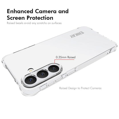 ENKAY Hat-Prince Transparent TPU Shockproof Phone Case, For Galaxy S26 FE 5G, For Galaxy S26+ 5G, For Galaxy S26 Ultra 5G, For Galaxy S26 5G, For Galaxy A57 5G, For Galaxy A37 5G, For Galaxy A27 5G, For Galaxy S25 FE 5G, For Galaxy M36 5G              ...