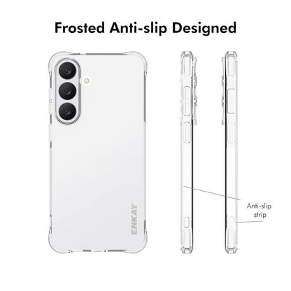 ENKAY Hat-Prince Transparent TPU Shockproof Phone Case, For Galaxy S26 FE 5G, For Galaxy S26+ 5G, For Galaxy S26 Ultra 5G, For Galaxy S26 5G, For Galaxy A57 5G, For Galaxy A37 5G, For Galaxy A27 5G, For Galaxy S25 FE 5G, For Galaxy M36 5G              ...