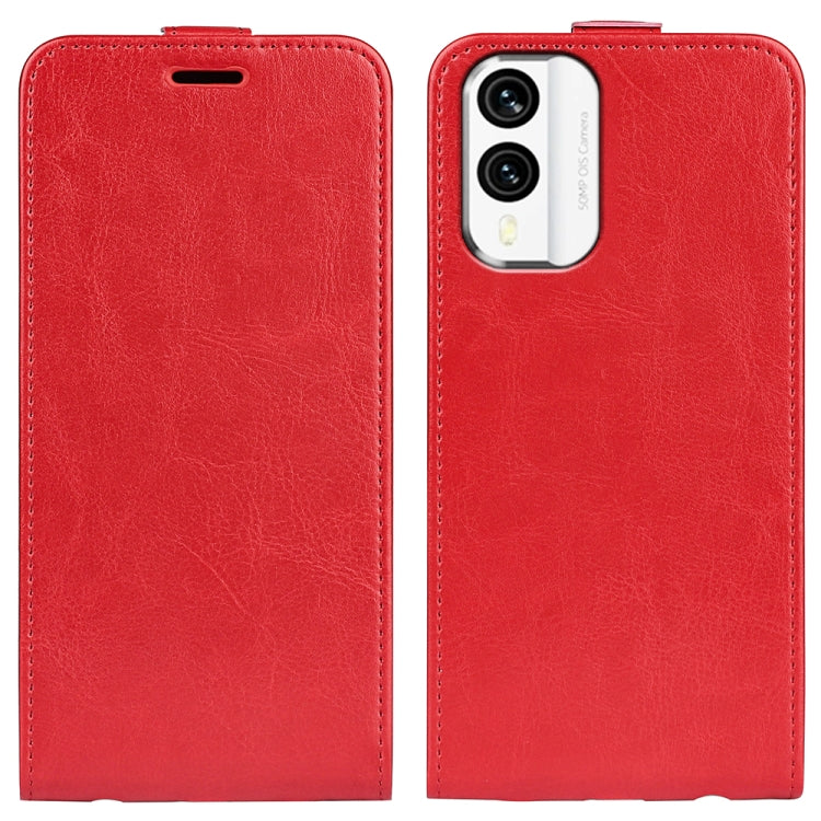 For Nokia X30 R64 Texture Vertical Flip Leather Phone Case