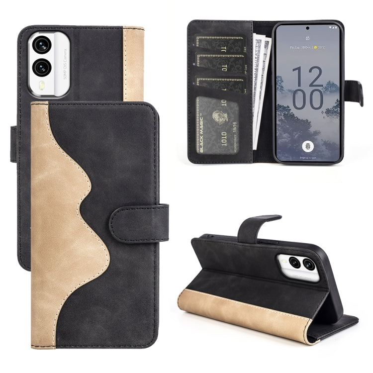 For Nokia X30 Stitching Horizontal Flip Leather Phone Case