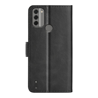 For Nokia C31 Dual-side Magnetic Buckle Horizontal Flip Leather Phone Case