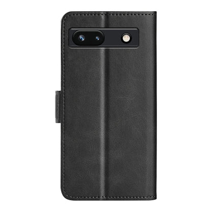 For Google Pixel 7a Dual-side Magnetic Buckle Leather Phone Case