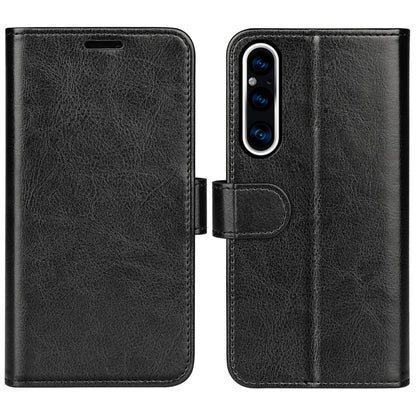 For Sony Xperia 1 V R64 Texture Horizontal Flip Leather Phone Case