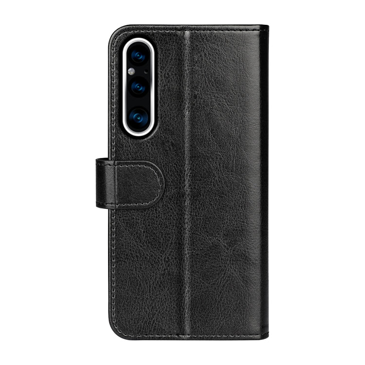 For Sony Xperia 1 V R64 Texture Horizontal Flip Leather Phone Case