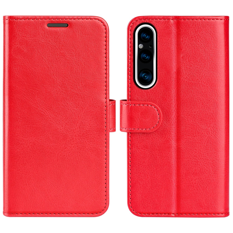 For Sony Xperia 1 V R64 Texture Horizontal Flip Leather Phone Case