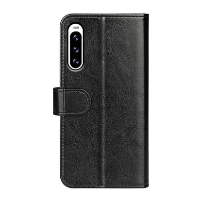 For Sony Xperia10 V R64 Texture Horizontal Flip Leather Phone Case, For Sony Xperia 10 V