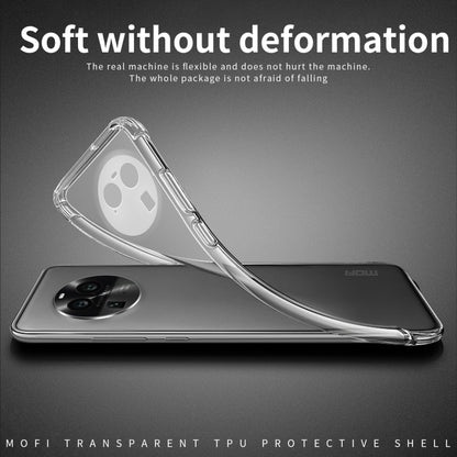 MOFI Ming Series Ultra-thin TPU Phone Case, For OPPO Find X6, For OPPO Find X6 Pro, For Xiaomi Redmi Note 12 Turbo, For Huawei P60 / P60 Pro, For Huawei P60 Art, For Huawei Enjoy 60, For Honor Magic5, For Honor Magic5 Pro, For Honor Magic5 Ultimate    ...