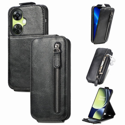 Zipper Wallet Vertical Flip Leather Phone Case