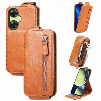 Zipper Wallet Vertical Flip Leather Phone Case