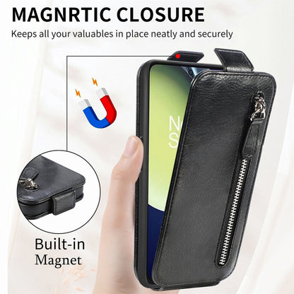 Zipper Wallet Vertical Flip Leather Phone Case