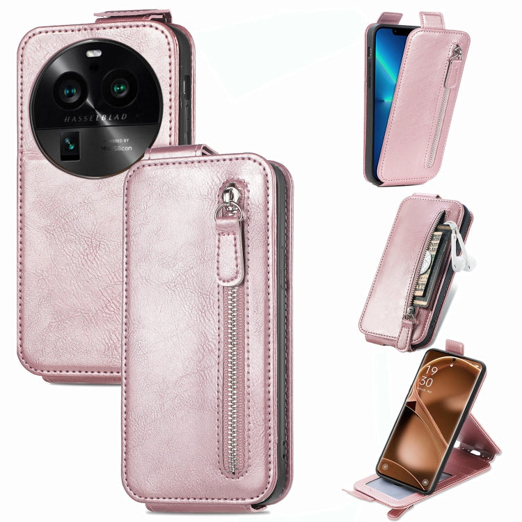 Zipper Wallet Vertical Flip Leather Phone Case