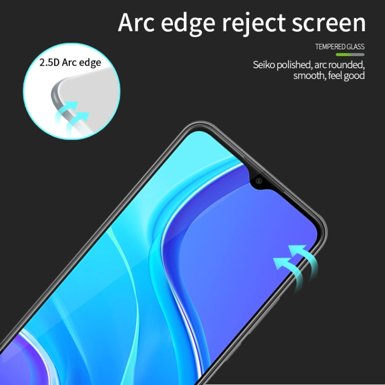 MOFI 9H 2.5D Full Screen Tempered Glass Film, For Xiaomi Redmi A2 / A2+, For Xiaomi Redmi Note 12 Turbo, For Xiaomi Redmi Note 12S, For Xiaomi Poco C51, For Huawei Enjoy 60, For Honor Play7T, For Honor Play7T Pro, For OnePlus Nord CE 3 Lite������������...