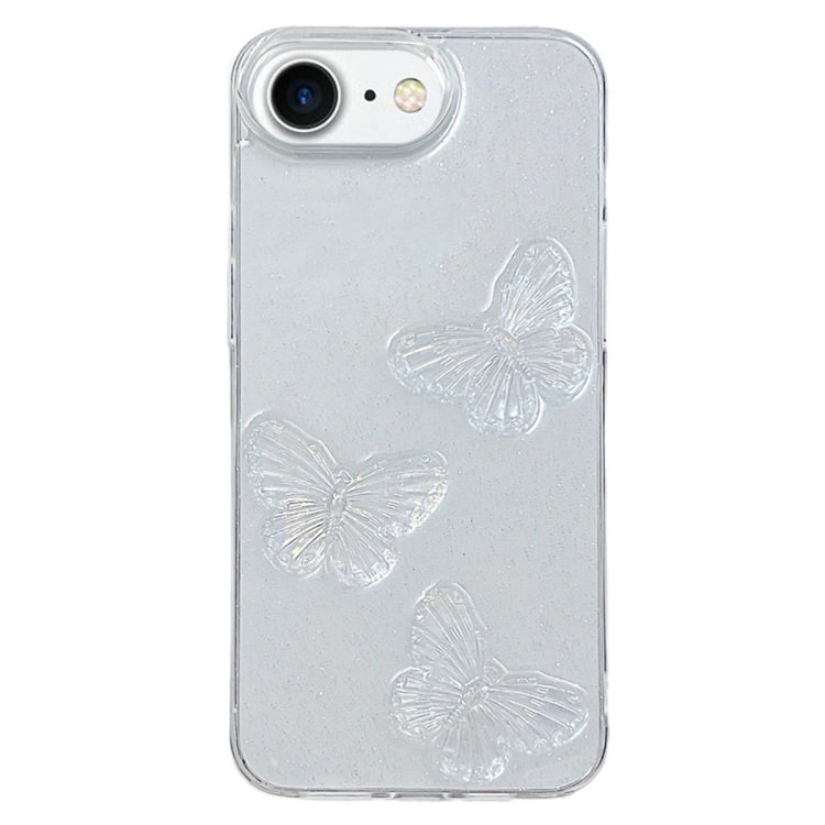Clear Crystal Butterflies TPU Phone Case, For iPhone 16 Pro Max, For iPhone 16 Pro, For iPhone 16 Plus, For iPhone 16, For iPhone 15 Pro Max, For iPhone 15 Pro, For iPhone 15 Plus, For iPhone 15, For iPhone 14 Plus, For iPhone 14, For iPhone 14 Pro    ...