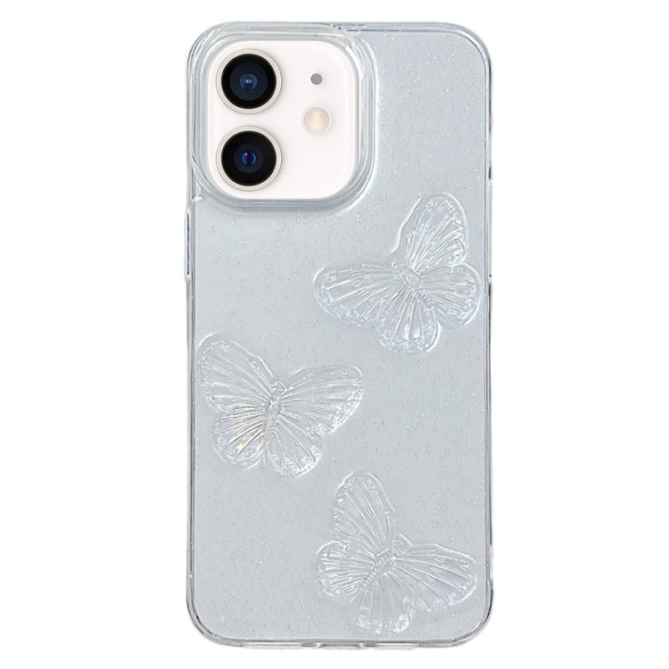 Clear Crystal Butterflies TPU Phone Case, For iPhone 16 Pro Max, For iPhone 16 Pro, For iPhone 16 Plus, For iPhone 16, For iPhone 15 Pro Max, For iPhone 15 Pro, For iPhone 15 Plus, For iPhone 15, For iPhone 14 Plus, For iPhone 14, For iPhone 14 Pro    ...