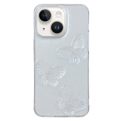 Clear Crystal Butterflies TPU Phone Case, For iPhone 16 Pro Max, For iPhone 16 Pro, For iPhone 16 Plus, For iPhone 16, For iPhone 15 Pro Max, For iPhone 15 Pro, For iPhone 15 Plus, For iPhone 15, For iPhone 14 Plus, For iPhone 14, For iPhone 14 Pro    ...