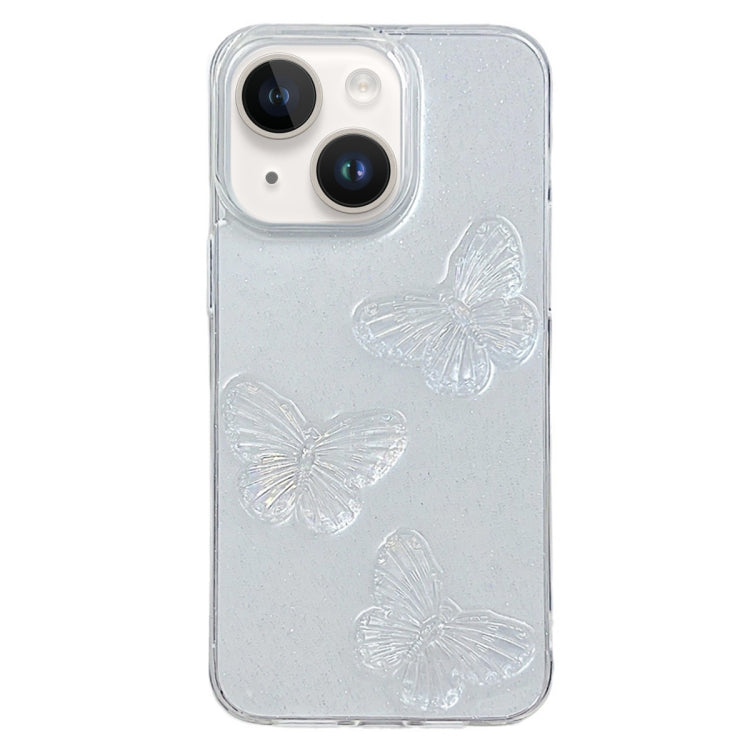 Clear Crystal Butterflies TPU Phone Case, For iPhone 16 Pro Max, For iPhone 16 Pro, For iPhone 16 Plus, For iPhone 16, For iPhone 15 Pro Max, For iPhone 15 Pro, For iPhone 15 Plus, For iPhone 15, For iPhone 14 Plus, For iPhone 14, For iPhone 14 Pro    ...