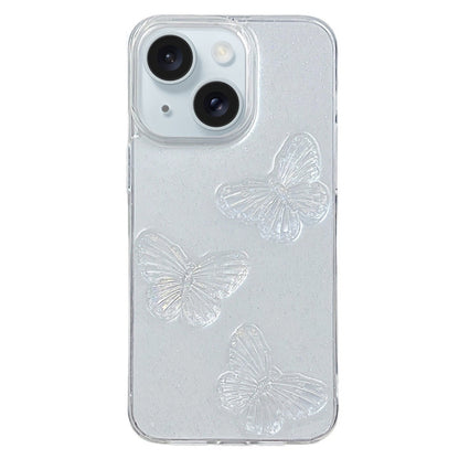 Clear Crystal Butterflies TPU Phone Case, For iPhone 16 Pro Max, For iPhone 16 Pro, For iPhone 16 Plus, For iPhone 16, For iPhone 15 Pro Max, For iPhone 15 Pro, For iPhone 15 Plus, For iPhone 15, For iPhone 14 Plus, For iPhone 14, For iPhone 14 Pro����...