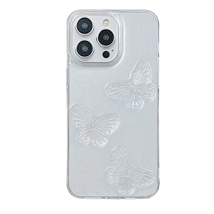 Clear Crystal Butterflies TPU Phone Case, For iPhone 16 Pro Max, For iPhone 16 Pro, For iPhone 16 Plus, For iPhone 16, For iPhone 15 Pro Max, For iPhone 15 Pro, For iPhone 15 Plus, For iPhone 15, For iPhone 14 Plus, For iPhone 14, For iPhone 14 Pro����...