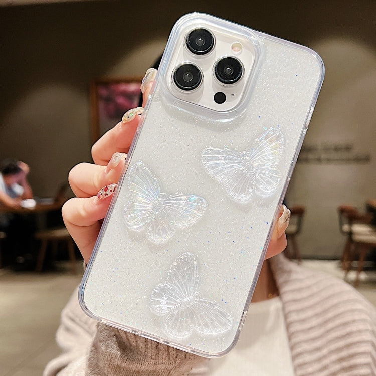 Clear Crystal Butterflies TPU Phone Case, For iPhone 16 Pro Max, For iPhone 16 Pro, For iPhone 16 Plus, For iPhone 16, For iPhone 15 Pro Max, For iPhone 15 Pro, For iPhone 15 Plus, For iPhone 15, For iPhone 14 Plus, For iPhone 14, For iPhone 14 Pro    ...