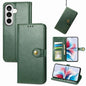 Retro Solid Color Buckle Leather Phone Case, For Samsung Galaxy S26+ 5G, For Samsung Galaxy S26 Ultra 5G, For Samsung Galaxy S26 5G, For Samsung Galaxy A27 5G
