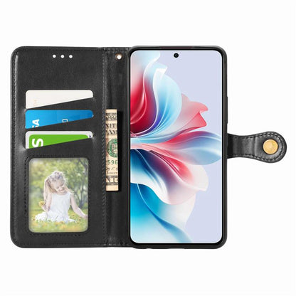 Retro Solid Color Buckle Leather Phone Case, For Samsung Galaxy S26+ 5G, For Samsung Galaxy S26 Ultra 5G, For Samsung Galaxy S26 5G, For Samsung Galaxy A27 5G