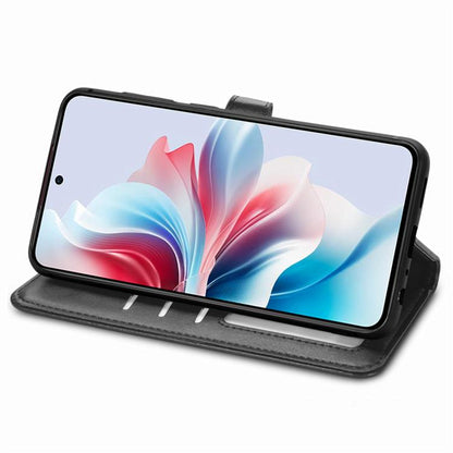 Retro Solid Color Buckle Leather Phone Case, For Samsung Galaxy S26+ 5G, For Samsung Galaxy S26 Ultra 5G, For Samsung Galaxy S26 5G, For Samsung Galaxy A27 5G