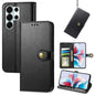 Retro Solid Color Buckle Leather Phone Case, For Samsung Galaxy S26+ 5G, For Samsung Galaxy S26 Ultra 5G, For Samsung Galaxy S26 5G, For Samsung Galaxy A27 5G