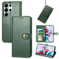 Retro Solid Color Buckle Leather Phone Case, For Galaxy S26 FE 5G, For Galaxy S26+ 5G, For Galaxy S26 Ultra 5G, For Galaxy S26 5G