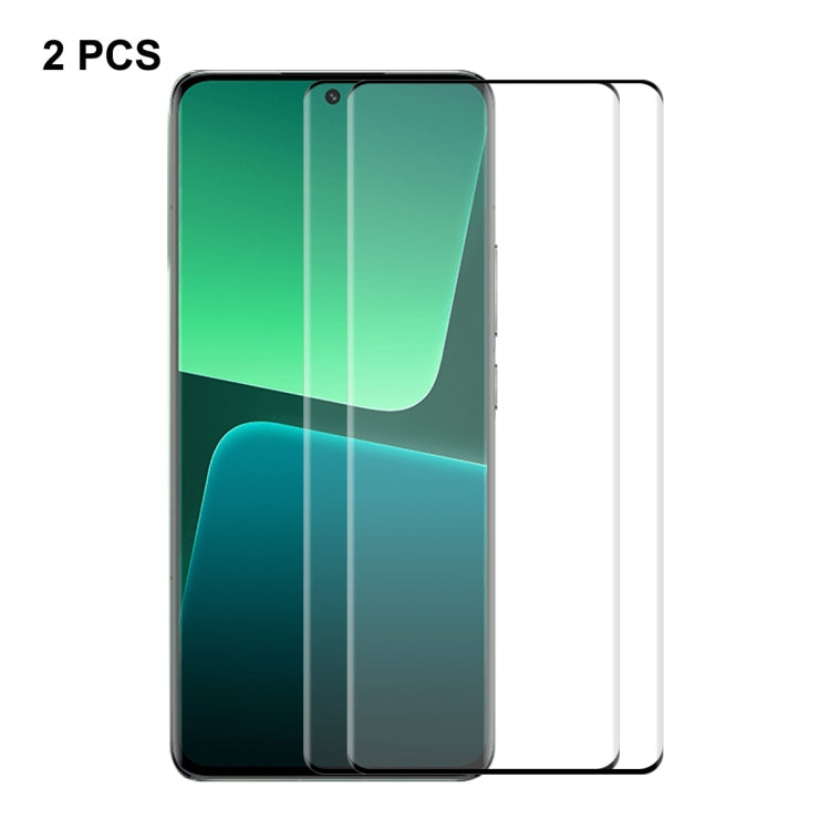 For Xiaomi 13 Pro / 13 Ultra ENKAY Hat-Prince Heat Bending Side Glue Tempered Glass Full Film