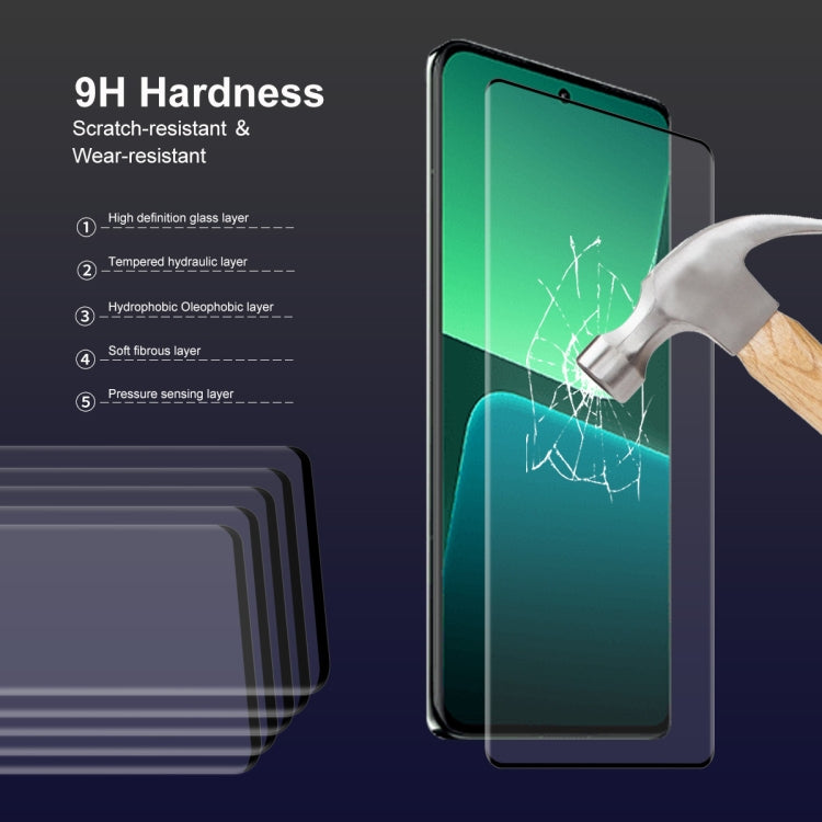 For Xiaomi 13 Pro / 13 Ultra ENKAY Hat-Prince Heat Bending Side Glue Tempered Glass Full Film