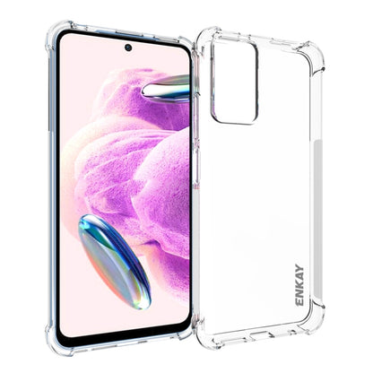 ENKAY Hat-Prince Transparent TPU Shockproof Phone Case, For Xiaomi 15 Pro, For Xiaomi 15, For Xiaomi 14T Pro 5G, For Xiaomi 14T 5G, For Xiaomi Redmi 14C 4G, For Redmi K70 Ultra, For Redmi Note 13R 5G, For Redmi Turbo 3 5G, For Xiaomi Redmi A3          ...