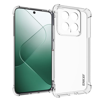 ENKAY Hat-Prince Transparent TPU Shockproof Phone Case, For Xiaomi 14T Pro 5G, For Xiaomi 14T 5G, For Xiaomi Redmi 14C 4G, For Redmi K70 Ultra, For Redmi Note 13R 5G, For Redmi Turbo 3 5G, For Xiaomi Redmi A3, For Redmi Note 13 Pro 4G������������������...