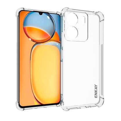 ENKAY Hat-Prince Transparent TPU Shockproof Phone Case, For Xiaomi 14T Pro 5G, For Xiaomi 14T 5G, For Xiaomi Redmi 14C 4G, For Redmi K70 Ultra, For Redmi Note 13R 5G, For Redmi Turbo 3 5G, For Xiaomi Redmi A3, For Redmi Note 13 Pro 4G������������������...