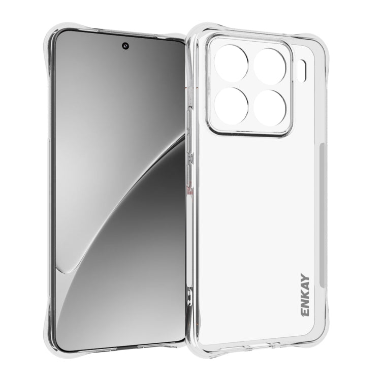 ENKAY Hat-Prince Transparent TPU Shockproof Phone Case, For Redmi K90, For Redmi K90 Pro Max, For Xiaomi 17 Pro, For Xiaomi 17, For Redmi 15C 5G / 4G EU 173mm, For Xiaomi Poco M7 Plus 5G / M7 4G 169mm, Redmi 15 5G Global / 15 4G SEA 169.5mm������������...