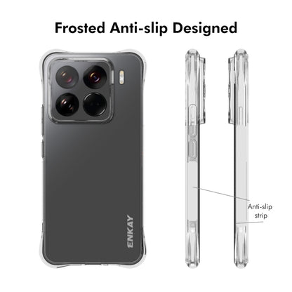 ENKAY Hat-Prince Transparent TPU Shockproof Phone Case, For Xiaomi 15 Pro, For Xiaomi 15, For Xiaomi 14T Pro 5G, For Xiaomi 14T 5G, For Xiaomi Redmi 14C 4G, For Redmi K70 Ultra, For Redmi Note 13R 5G, For Redmi Turbo 3 5G, For Xiaomi Redmi A3          ...