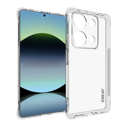 ENKAY Hat-Prince Transparent TPU Shockproof Phone Case, For Redmi 15a 5G, For Xiaomi 17T, For Xiaomi 17 Ultra, For Redmi Note 15 Pro 4G Global 163.2mm, For Redmi K90, For Redmi K90 Pro Max, For Redmi Note 15 Pro+ 5G Global 163.3mm                      ...