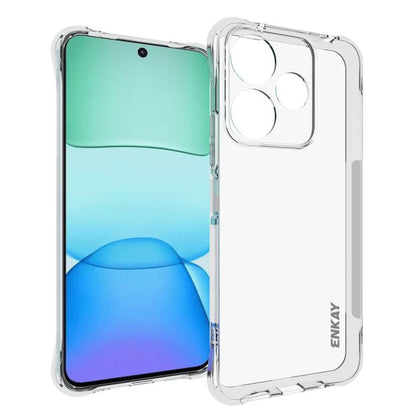 ENKAY Hat-Prince Transparent TPU Shockproof Phone Case, For Redmi 15a 5G, For Xiaomi 17T, For Xiaomi 17 Ultra, For Redmi Note 15 Pro 4G Global 163.2mm, For Redmi K90, For Redmi K90 Pro Max, For Redmi Note 15 Pro+ 5G Global 163.3mm                      ...