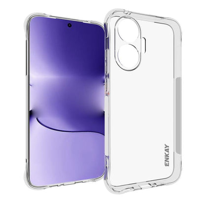 ENKAY Hat-Prince Transparent TPU Shockproof Phone Case, For Redmi K90, For Redmi K90 Pro Max, For Xiaomi 17 Pro, For Xiaomi 17, For Redmi 15C 5G / 4G EU 173mm, For Xiaomi Poco M7 Plus 5G / M7 4G 169mm, Redmi 15 5G Global / 15 4G SEA 169.5mm������������...