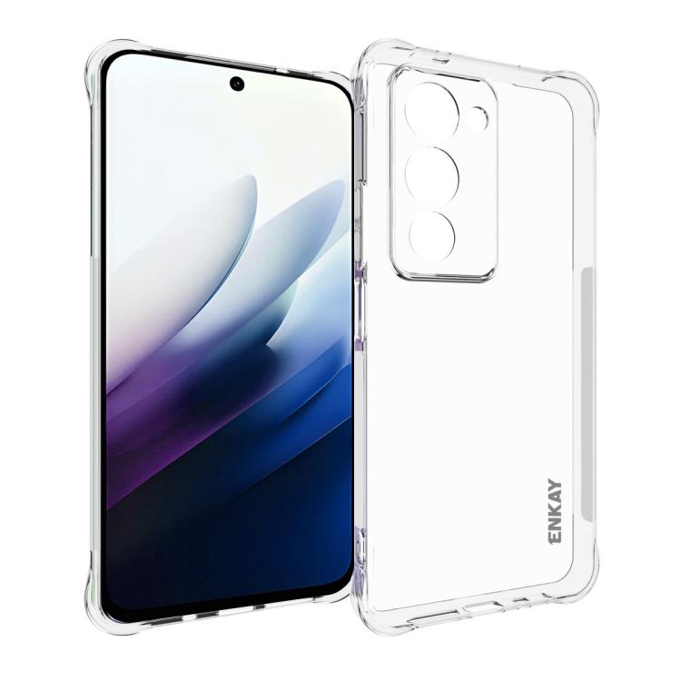 ENKAY Hat-Prince Transparent TPU Shockproof Phone Case, For Redmi K90, For Redmi K90 Pro Max, For Xiaomi 17 Pro, For Xiaomi 17, For Redmi 15C 5G / 4G EU 173mm, For Xiaomi Poco M7 Plus 5G / M7 4G 169mm, Redmi 15 5G Global / 15 4G SEA 169.5mm������������...