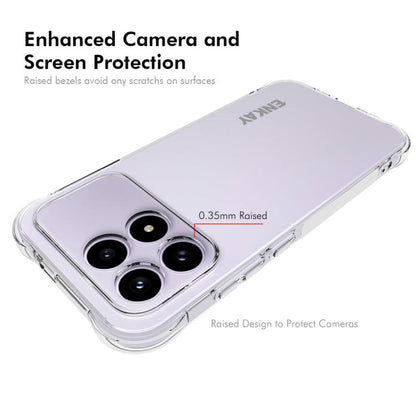 ENKAY Hat-Prince Transparent TPU Shockproof Phone Case, For Redmi K90, For Redmi K90 Pro Max, For Xiaomi 17 Pro, For Xiaomi 17, For Redmi 15C 5G / 4G EU 173mm, For Xiaomi Poco M7 Plus 5G / M7 4G 169mm, Redmi 15 5G Global / 15 4G SEA 169.5mm������������...