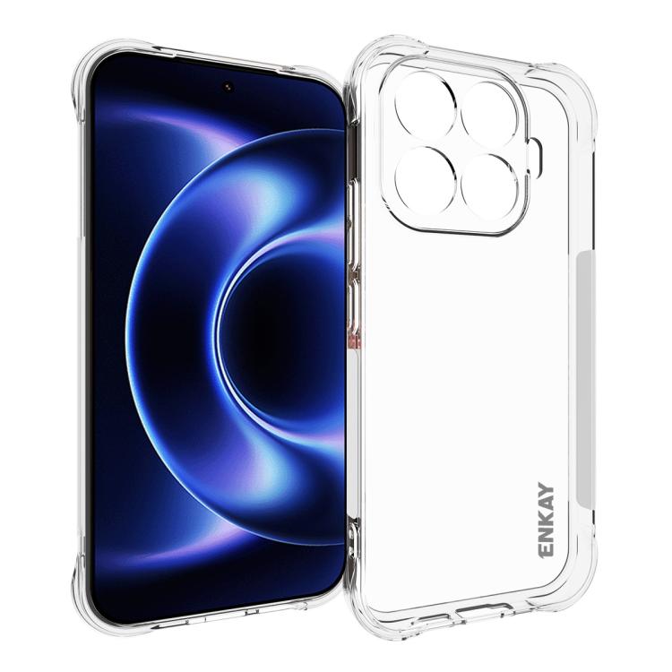 ENKAY Hat-Prince Transparent TPU Shockproof Phone Case, For Xiaomi 18 Pro Max 5G, For Xiaomi 18 Pro 5G, For Redmi Note 17 Pro 5G Global 163.5mm, For Xiaomi Poco M8 Power 5G, For Xiaomi Poco F9 Ultra 5G, For Xiaomi Poco F9 Pro 5G, For Xiaomi 17T Pro 5G ...
