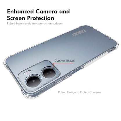 ENKAY Hat-Prince Transparent TPU Shockproof Phone Case, For Redmi 15a 5G, For Xiaomi 17T, For Xiaomi 17 Ultra, For Redmi Note 15 Pro 4G Global 163.2mm, For Redmi K90, For Redmi K90 Pro Max, For Redmi Note 15 Pro+ 5G Global 163.3mm                      ...