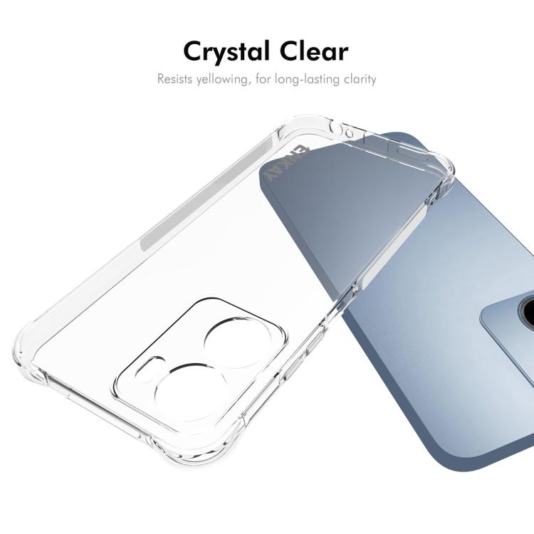 ENKAY Hat-Prince Transparent TPU Shockproof Phone Case, For Redmi 15a 5G, For Xiaomi 17T, For Xiaomi 17 Ultra, For Redmi Note 15 Pro 4G Global 163.2mm, For Redmi K90, For Redmi K90 Pro Max, For Redmi Note 15 Pro+ 5G Global 163.3mm                      ...