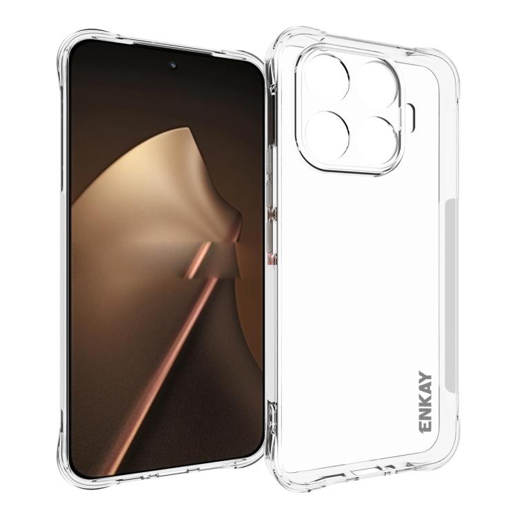 ENKAY Hat-Prince Transparent TPU Shockproof Phone Case, For Xiaomi 18 Pro Max 5G, For Xiaomi 18 Pro 5G, For Redmi Note 17 Pro 5G Global 163.5mm, For Xiaomi Poco M8 Power 5G, For Xiaomi Poco F9 Ultra 5G, For Xiaomi Poco F9 Pro 5G, For Xiaomi 17T Pro 5G ...