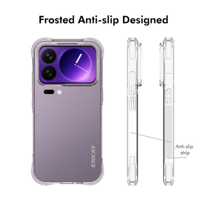 ENKAY Hat-Prince Transparent TPU Shockproof Phone Case, For Xiaomi 18 Pro Max 5G, For Xiaomi 18 Pro 5G, For Redmi Note 17 Pro 5G Global 163.5mm, For Xiaomi Poco M8 Power 5G, For Xiaomi Poco F9 Ultra 5G, For Xiaomi Poco F9 Pro 5G, For Xiaomi 17T Pro 5G ...