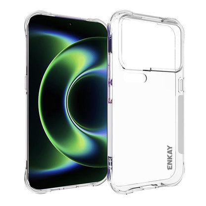 ENKAY Hat-Prince Transparent TPU Shockproof Phone Case, For Xiaomi 18 Pro Max 5G, For Xiaomi 18 Pro 5G, For Redmi Note 17 Pro 5G Global 163.5mm, For Xiaomi Poco M8 Power 5G, For Xiaomi Poco F9 Ultra 5G, For Xiaomi Poco F9 Pro 5G, For Xiaomi 17T Pro 5G ...