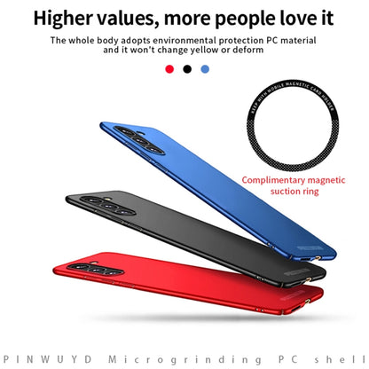 PINWUYO Magnetic Magsafe Frosted PC Ultra-thin Hard Phone Case