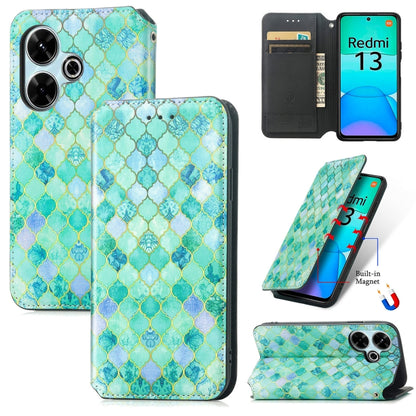 CaseNeo Colorful Magnetic Leather Phone Case